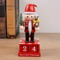 thumbnail image 1 of Calendario de Navidad BLESIY Decoración Papá Noel Regalos Muñeca cuenta de regresiva, 1 of 8