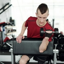 HAMPPLIES Weightlifting Gloves Men Sports Gloves Black Nylon 1 Pair Protective