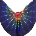 thumbnail image 5 of Barra de capa de mariposa con alas grandes y luminosas LED, color monocromático, para adultos, actuación en escenario, 5 of 5