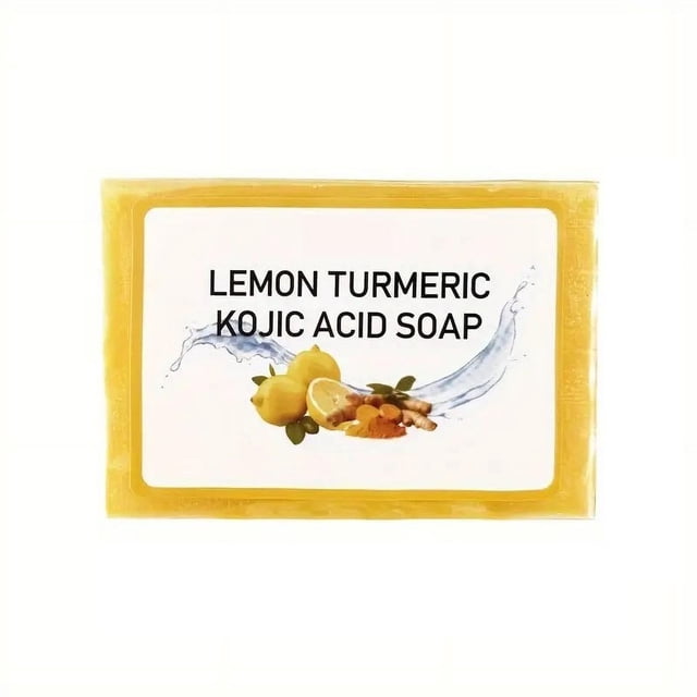 Fiudx Jenggibre y Cúrcuma, Pastilla de Baño Limpiadora Natural, Jabón Refrescante para La Piel, Limpiador Corporal Purificante, Uso Diario En La Ducha, Opción Ecológica, Apto para Todo Tipo de Piel,
