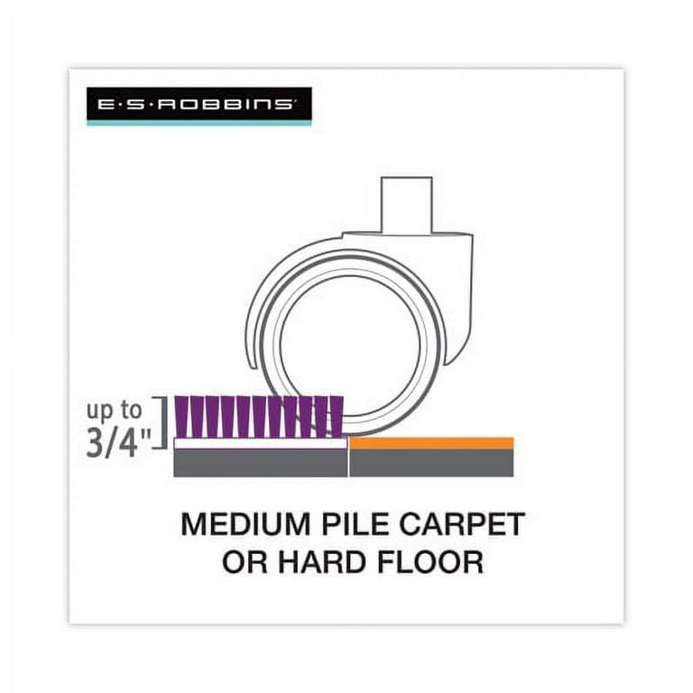 Floor+Mate, For Hard Floor to Medium Pile Carpet up to 0.75 Floor+Mate, For Hard Floor to Medium Pile Carpet up to 0.75