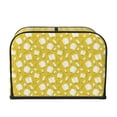 thumbnail image 2 of Pofeuu Tulips Flowers Print Toaster Cover 4 Slice, Bread Dust Cover & Fingerprint Protection, Kitchen Small Appliance Covers(Toaster Cover), 2 of 7