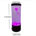 thumbnail image 1 of 1pc Flybold Jellyfish Lamp Jellyfish Lava Lamp, LED Color Changing Light 2 Jelly Fish Lamp Remote For Live Jellyfish Aquarium Lamp Night Light Mood Desk Decor For Kids Bedroom, 1 of 4
