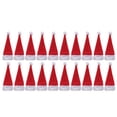 thumbnail image 3 of 50pcs Christmas Decorations Mini Candy Hat Christmas Lollipop Hat Christmas Non Woven Felt Cap ---4*1.6inch, 3 of 5