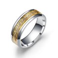 thumbnail image 1 of Anillos Midi De Tungsteno Un Anillo De Poder Oro Azul La Película De Anillo Para Mujeres Hombres Amantes Joyas Anillos,11,Oro, 1 of 3