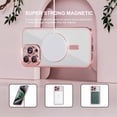 thumbnail image 2 of ShellTech Electroplated Case with Screen Protector for iPhone 16 Pro Max,Slim Soft Plating TPU Clear Case Compatible with MagSafe Full Camera Lens Protector Cover for iPhone 16 Pro Max,Pink, 2 of 5