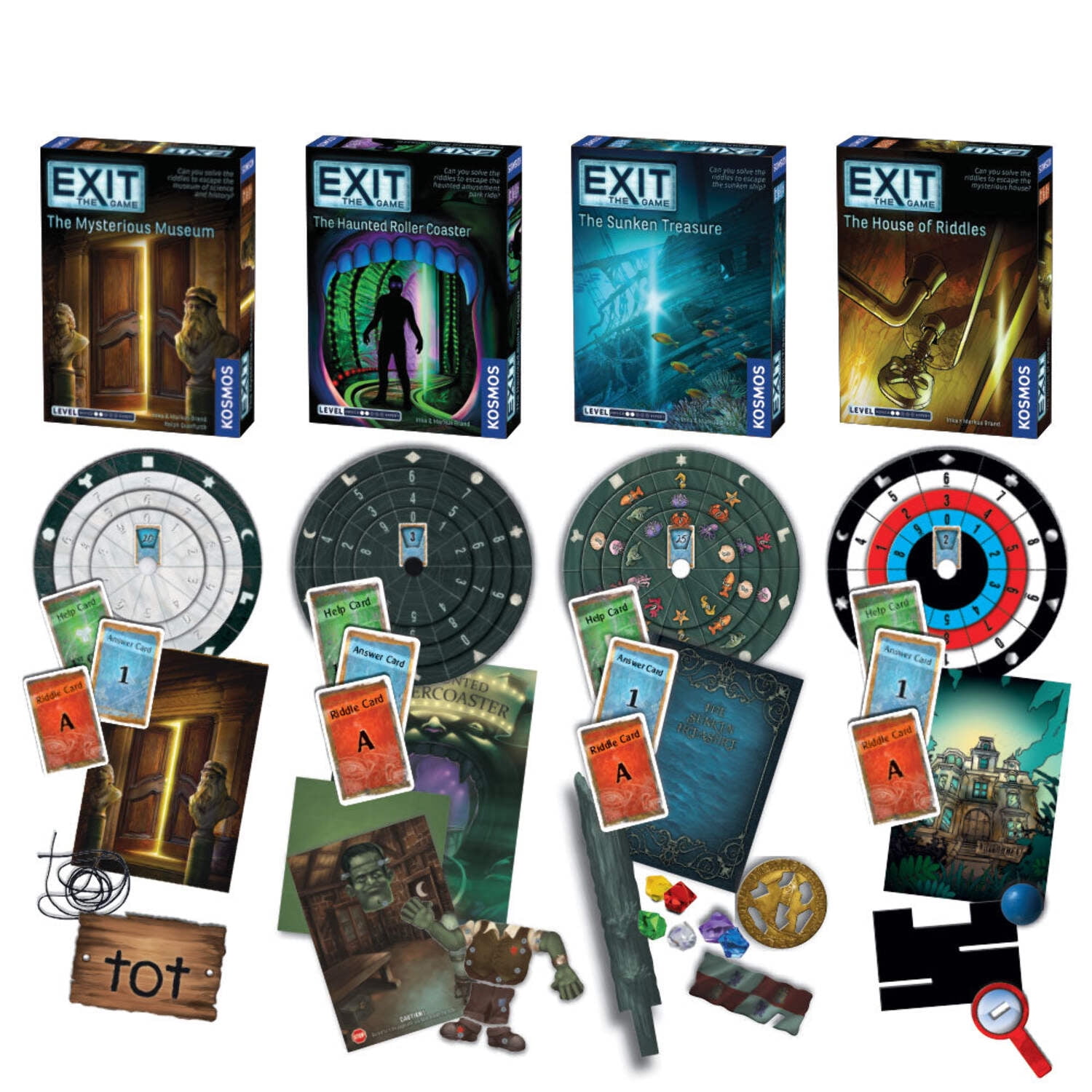 EXIT The Game – Kids Midnight Spooktacular, Kooperatives Rätselspiel Für 1-4 Spieler Ab 8 Jahren