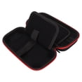 thumbnail image 1 of Bolsa de almacenamiento para consola de juegos, carcasa rígida, doble cremallera, funda protectora portátil para Switch, cremallera roja, normal, 1 of 14
