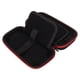 thumbnail image 1 of Bolsa de almacenamiento para consola de juegos, carcasa rígida, doble cremallera, funda protectora portátil para Switch, cremallera roja, normal, 1 of 14