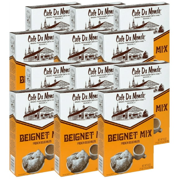 Cafe Du Monde Beignet Mix, 28 oz (Pack of 12)