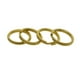 thumbnail image 3 of Anillos de Llavero de Latón Sunnimix 10 Piezas Gran Hallazgo para Manualidades DIY 20mm, 3 of 8