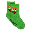 thumbnail image 5 of Sesame Street Elmo Boys Girls Multi Pack Crew Socks with Grippers SS9329, 5 of 7