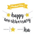thumbnail image 2 of Banner Workiversary Elaliyi Happy Work Anniversary negro, 2 of 3