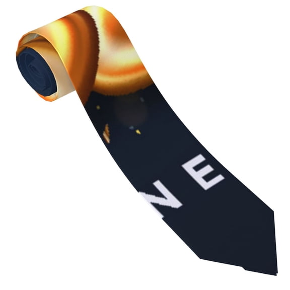 Xecao 2025 Happy New Year 6 Print Tie For Men Necktie Woven Jacquard Neck Ties,Classic Men's Tie