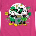 thumbnail image 3 of Disney - Mickey And Minnie Pot Of Gold - Toddler And Youth Girls Short Sleeve Graphic T-Shirt, 3 of 5