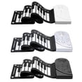 thumbnail image 2 of Portable 49 Keys Flexible Silicone Roll Up Piano Folding Electronic Keyboard Foldable Soft Finger Keyboard Musical Instruments, 2 of 5