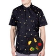 thumbnail image 5 of Visive Mens Big And Tall Short Sleeve Button Shirt, Printed Taco Shirts, 5 of 6