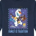 thumbnail image 3 of Frozen 2 - Olaf Family Is Tradition - Toddler And Youth Long Sleeve Graphic T-Shirt, 3 of 5