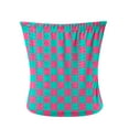 thumbnail image 5 of Haut Tube pour Femmes, Haut Sans Manches et Sans Bretelles en Polyester Uni pour l'Été Décontracté, Longueur Régulière, Bleu, G, 5 of 5