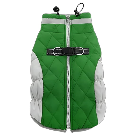 GASTROPOD 1Pcs Dog Winter Coat,Cloth Dog Coat,Puppy Sweater,Green,L