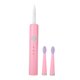 thumbnail image 1 of Cepillo de dientes eléctrico ultrasónico resistente al agua con vibración, cepillo de dientes de pelo suave para adultos (rosa), 1 of 8