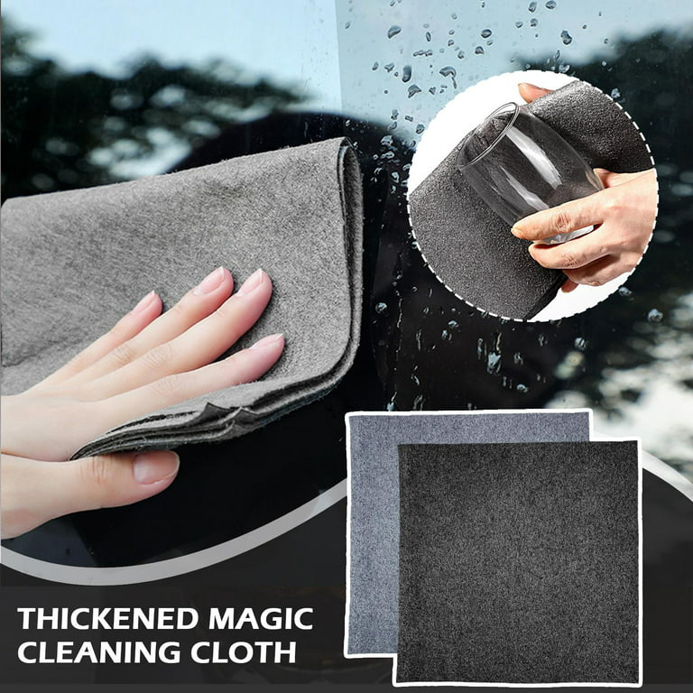 Thickened Magic Cleaning Cloth, Microfiber Glass Cleaning Cloth Rags,  Reusable Cleaning Cloths