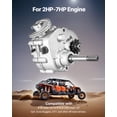 thumbnail image 2 of VEVOR 2300 RPM Drive Clutch High-Strength Clutch with 2-7HP Engine & Shift Mode, 2 of 9