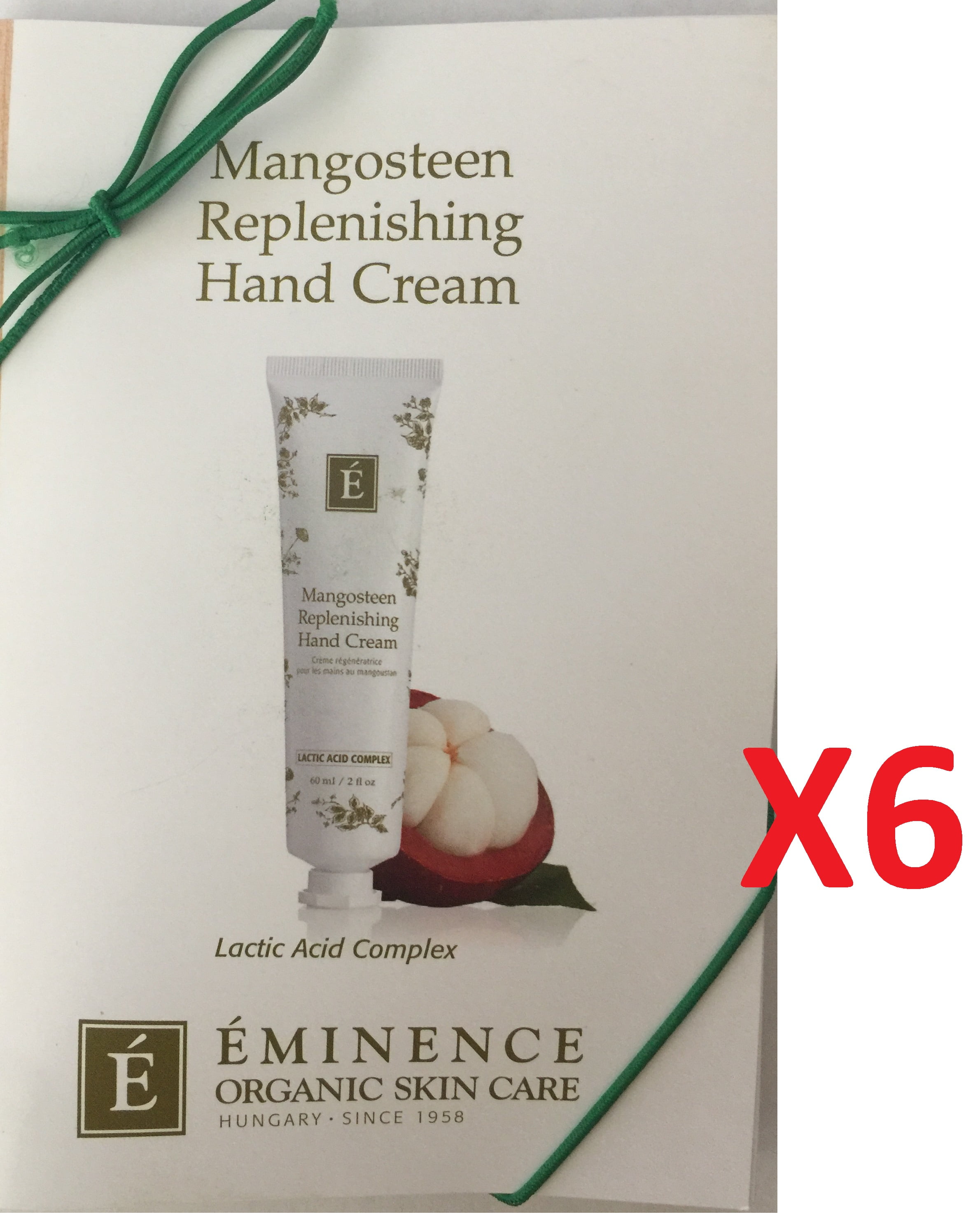 Eminence Mangosteen Replenishing Hand Cream Lactid Acid Complex
