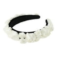 thumbnail image 5 of Unique Bargains 1 Pc Elegant Flowers Headbands for Women Beige, 5 of 6