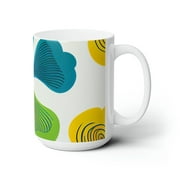 District photo generic brand Ceramic  Modern Mug 15oz