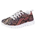 thumbnail image 1 of Pzuqiu Snake Pattern Little Girls Sneakers Size 11 Breathable Lightweight Kids Running Shoes Comfortable Animal-print Tennis Shoes, 1 of 7