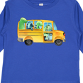 thumbnail image 4 of Inktastic Back to School Bus with Dinosaurs Boys or Girls Long Sleeve Toddler T-Shirt, 4 of 5