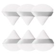 thumbnail image 1 of Esponjas triangulares para polvo facial Brillar esponja de maquillaje de terciopelo suave tamaño normal, 1 of 5