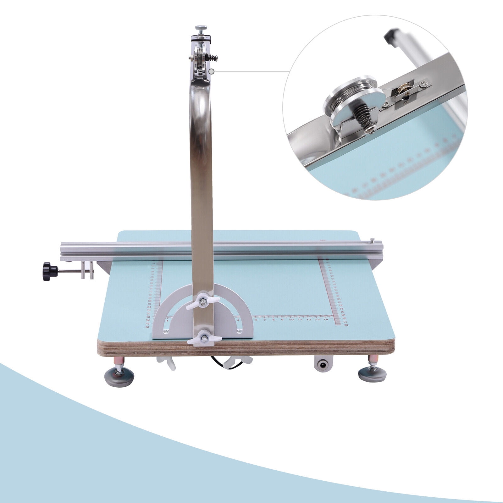 TOOL1SHOoo Hot Wire Cutter Foam Styrofoam Cutting Tool Machine Working Table Circular Die