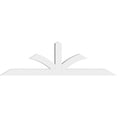 thumbnail image 2 of 72"W x 21"H x 4"D x 4"F, 7/12 Pitch, Richland Architectural Grade PVC Gable Bracket, 2 of 8