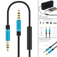 thumbnail image 4 of Cable de sonido Audio estéreo Conversión de transmisión de sonido para automóvil Divisor de auriculares Adaptador divisor compatible auxiliar para shamjiam Cable de audio, 4 of 9