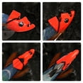 thumbnail image 2 of Plantillas De Camarones Cebos Plomo Ligero Calamar Señuelo Plomo Aparejos de pesca al aire libre (naranja 10 g) Ehuebsd Para Estrenar, 2 of 8
