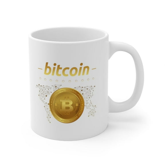 Bitcoin Coffee Mugs Crypto Coffee Mugs Bitcoin Merch Bitcoin Logo Cryptocurrency BTC Bitcoin Gift