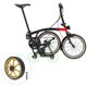 thumbnail image 5 of Bicicleta plegable de alta resistencia Accesorios de rueda fácil con componentes de tornillos Piezas de repuesto Reemplazo de cojinete para estante de oro Sunnimix Rueda fácil de bicicleta plegable, 5 of 8
