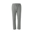 thumbnail image 7 of Domuza Mens Lightweight Hiking Pants Elastic Wasit Drawstring Fishing Athletic Pants 2026 New Outdoor Running Workout Track Pants Light Gray 3XL, 7 of 7