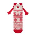 thumbnail image 2 of 2 Pair Holding Hands Socks Christmas Socks Funny Magnetic Suction 3D Doll Couple Socks Unisex Couple Socks, 2 of 8