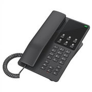 Grandstream GHP621 Compact VOIP Hotel Phone in Black