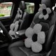 thumbnail image 3 of Fashion Lovely Flower Car Headrest Neck Pillow Soft Back Lumbar Support Cushion Seat Belt Shoulder Pad Universal Car Neck Pillow, 3 of 4