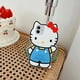 thumbnail image 4 of Fundas de teléfono de silicona con dibujos animados 3D de Hello Kitty, para iPhone 14, 13, 12, 11 Pro Max, XR, XS, Girl, a prueba de golpes, regalos de carcasa suave, 4 of 4