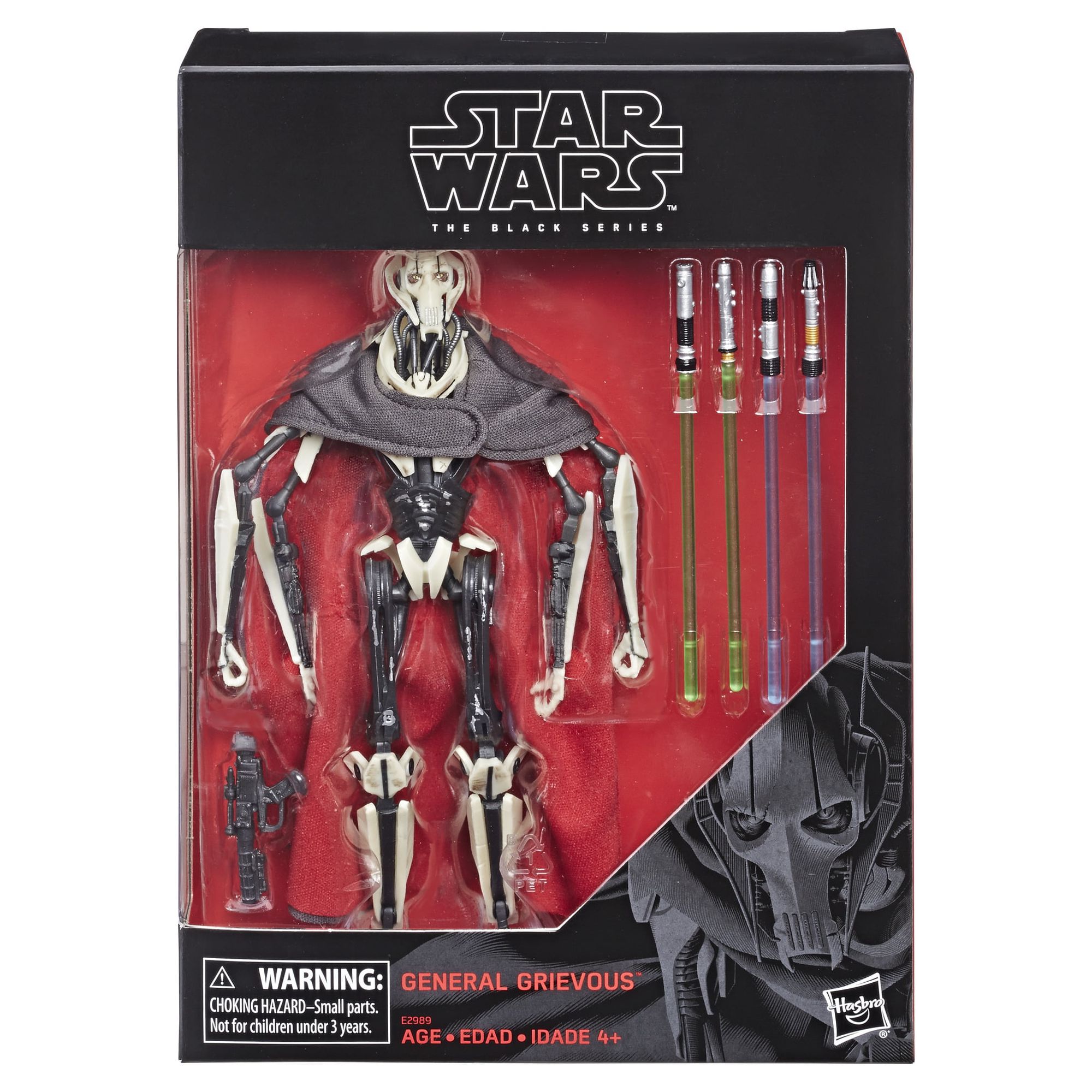 Star Wars: The Black Series General Grievous Kids Toy Action Figure for Boys and Girls (9”) - image 4 of 8