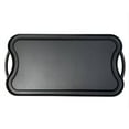 thumbnail image 3 of Lehman's Cast Iron Griddle Cookware Nitrogen Hardened Double Sided 20 inch, 3 of 6