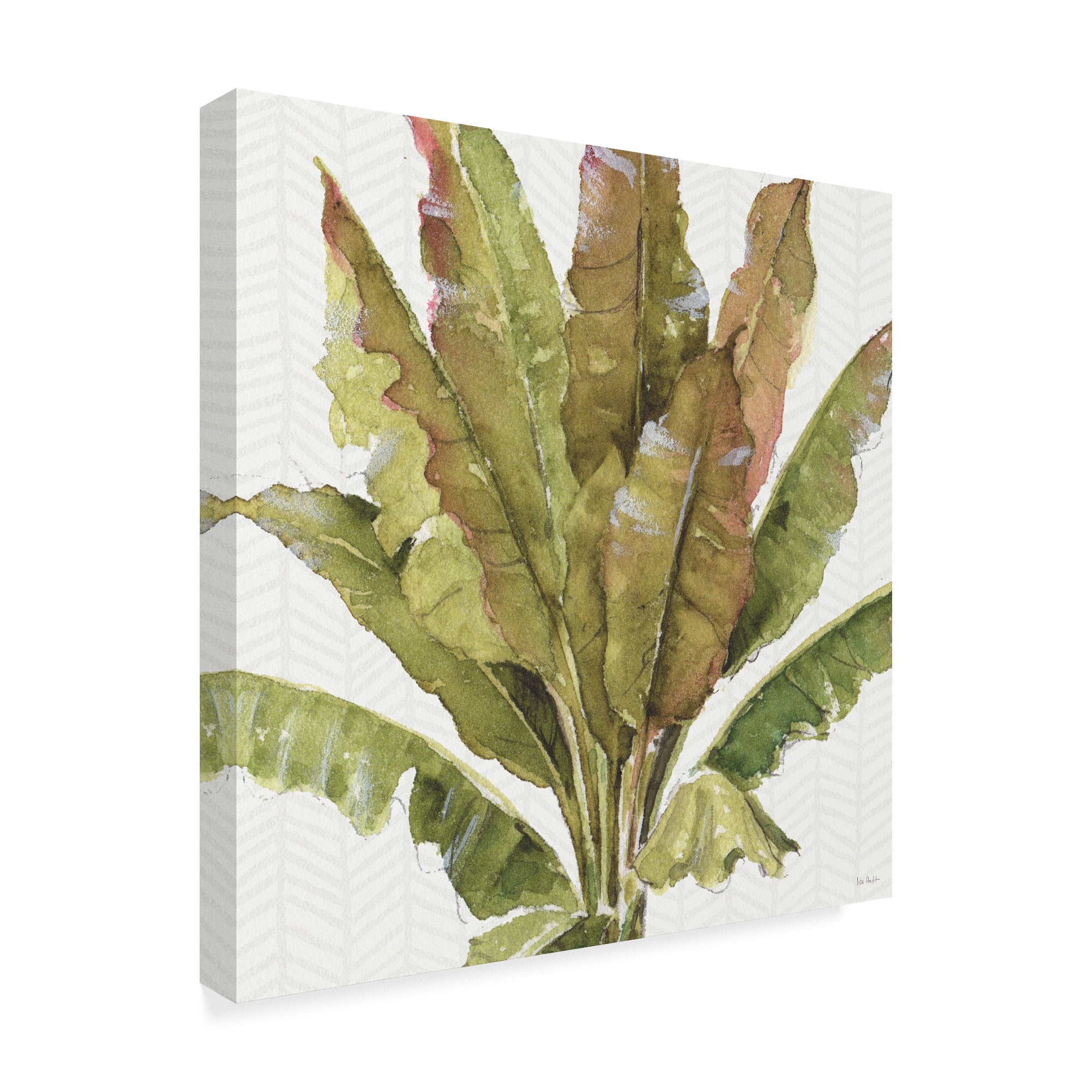 Trademark Fine Art 'Mixed Greens VII' Canvas Art by Lisa Audit