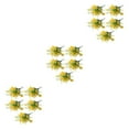 thumbnail image 2 of Baohd 5pcs/set Arrangement de Fleurs Artificielles Réalistes Entretien Faible et Réaliste Jaune 3Set, 2 of 6