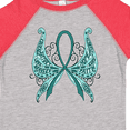 thumbnail image 4 of Inktastic Ovarian Cancer Awareness with Butterfly Ribbon Words Boys or Girls Toddler T-Shirt, 4 of 5