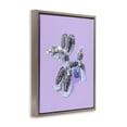 thumbnail image 2 of Stupell Industries Art Deco Disco Balloon Animal on Lilac Brown Floating Frame Canvas Art, 17 x 21, by LISH Creative, 2 of 8